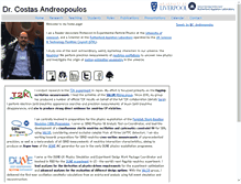 Tablet Screenshot of andreopoulos.eu